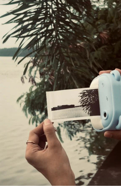Instant Print Camera Front and Back Camera Instant Print Photo Perfect Gifts for Girls/ Boys