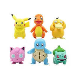 Pokemon 6 Character Set - 6-8cm Action Figure