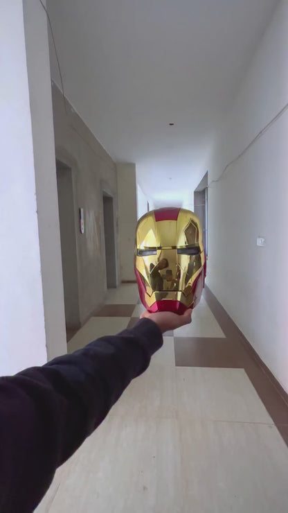 Iron Man MK5 Helmet Silver Edition with Voice Control