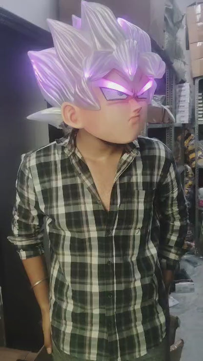 Wukong Dragon Ball Z Glowing Mask with Light Effects by Tibs Studio – Premium Collector Edition