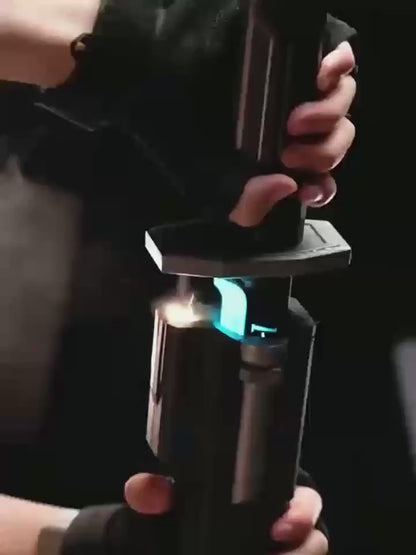 Katana Sparkling Sword Lightsaber Sword – LED Light Blade with Real Sparks & Smoke Effect