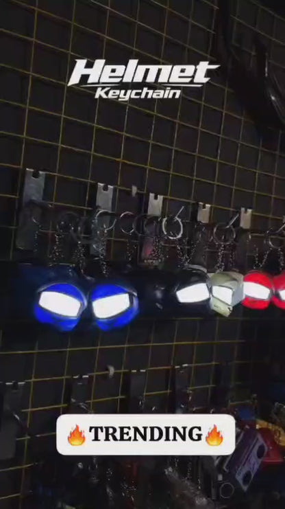 Helmet LED Keychain for Bike & Car Keys