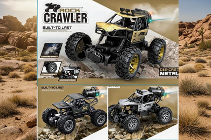 Thunder Spray Rock Crawler Rc Monster Truck with Smoke