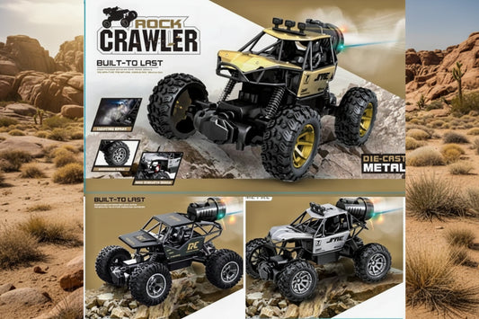 Thunder Spray Rock Crawler Rc Monster Truck with Smoke
