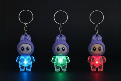 Labubu Glow Buddies Keychain Pack of 3