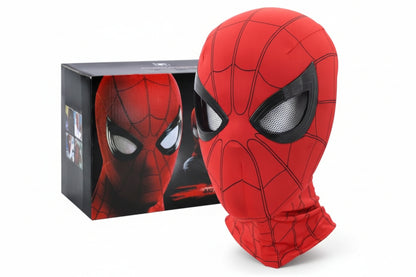 3D Spiderman Mask || with Moving Eyes, Jaw Motion Activated Blinking Eyelid Spider-Man
