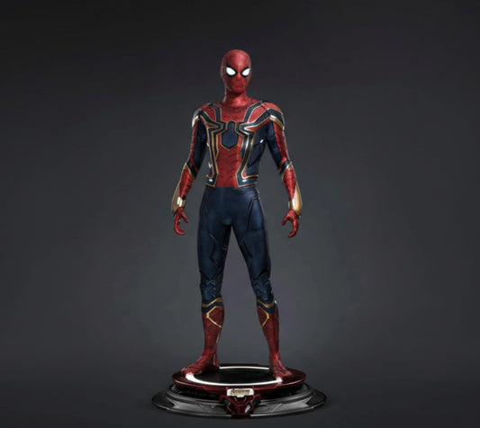 Spider Man Life Size Statue Neon Light Special Figure (Around 6.5 Ft size)