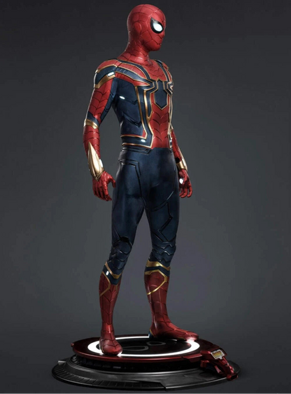 Spider Man Life Size Statue Neon Light Special Figure (Around 6.5 Ft size)
