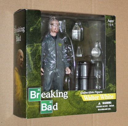 BREAKING BAD EXCLUSIVE Walter White Vamonos Pest Suit Mezco Action Figure