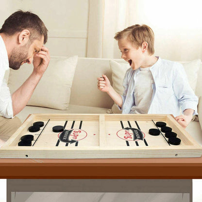 Sling Fast Puck Board Game - Guaranteed Fun for Family Game for 6 Years Old Boys & Girls