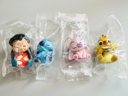 Lilo & Stitch Shoulder Zun Fig Katazun Capsule Toy Complete All 4 Types Set