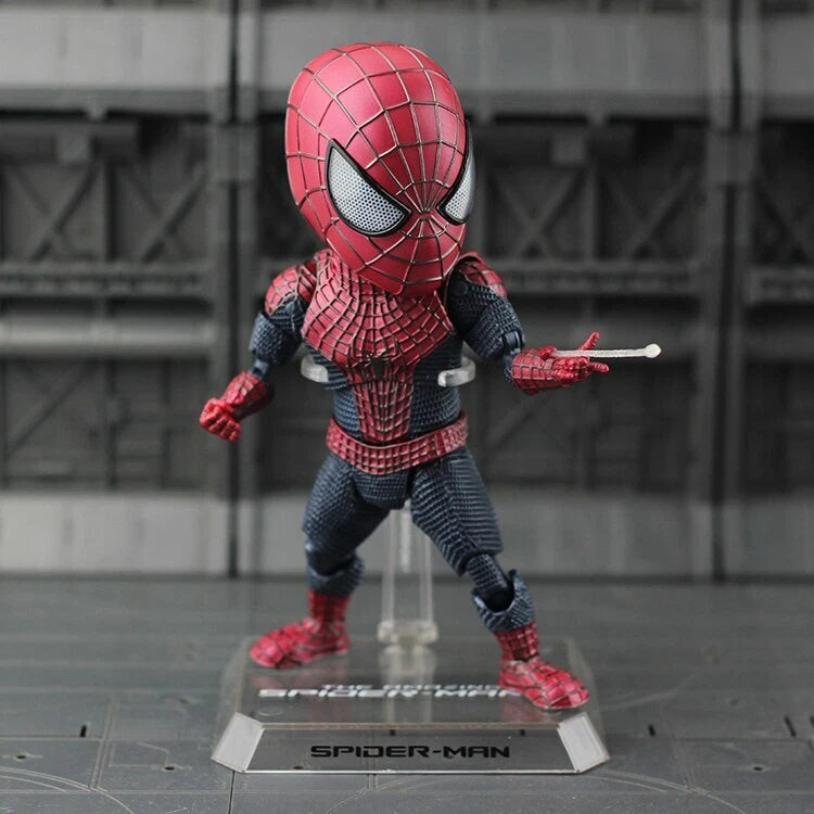 Amazing Mini Spider-Man Egg Attack Action Figure with full articulation, interchangeable