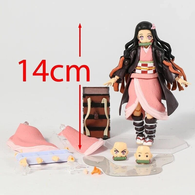 Nezuko Kamado Demon Slayer Anime Action Figure 14cm