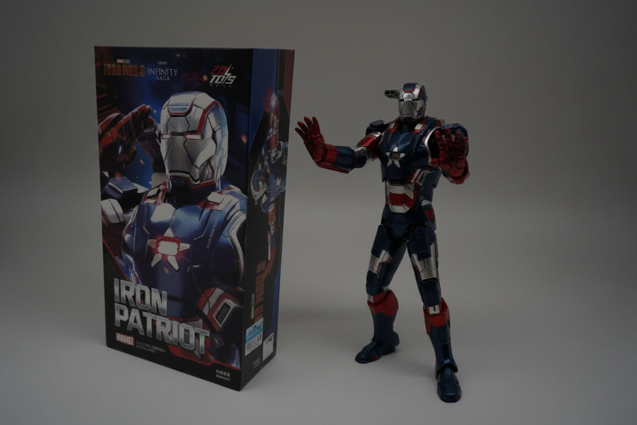 ZD Toys War Machine Iron Patriot Iron Man 3 Action Figure (Limited Edition)