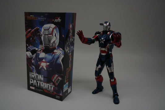 ZD Toys War Machine Iron Patriot Iron Man 3 Action Figure (Limited Edition)