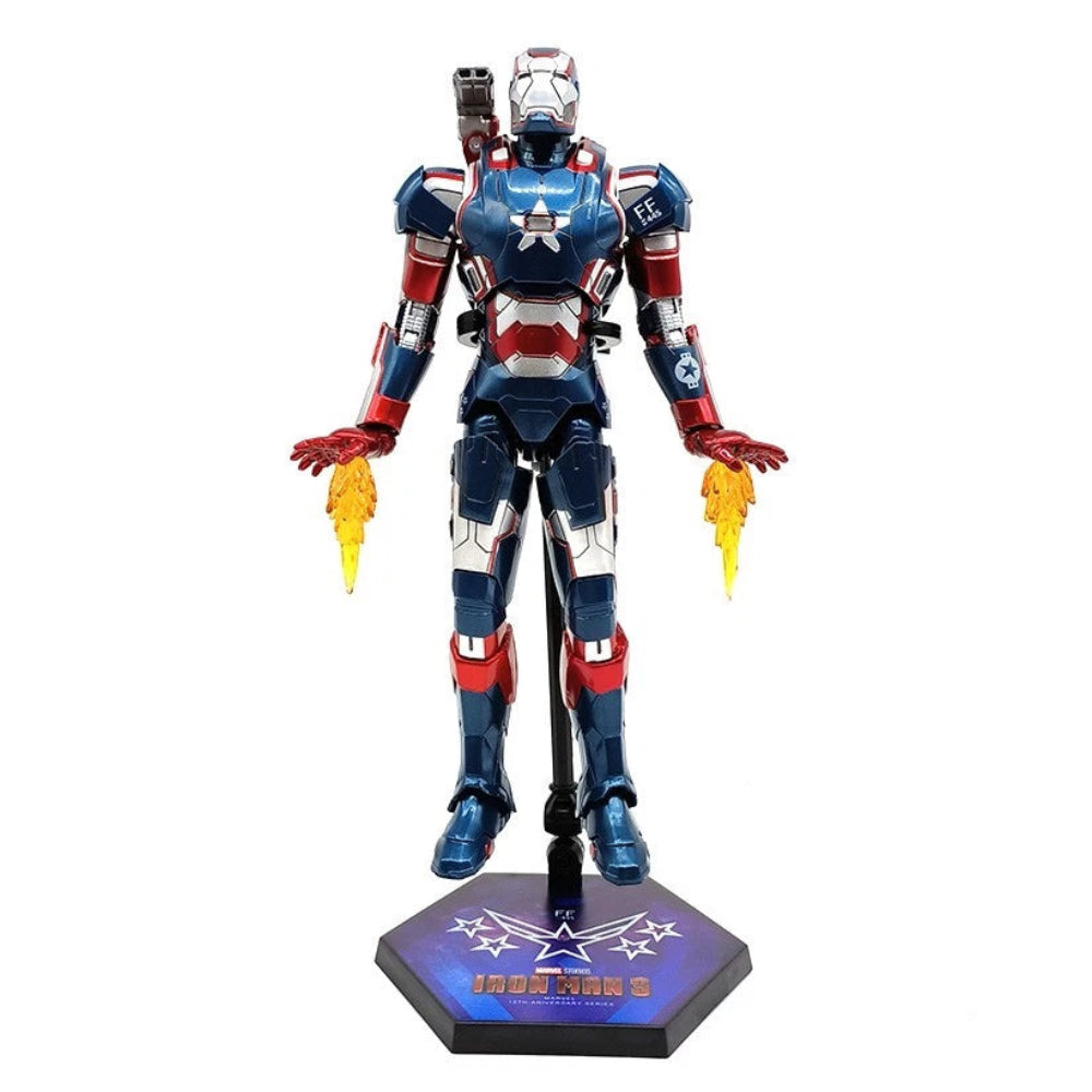 ZD Toys War Machine Iron Patriot Iron Man 3 Action Figure (Limited Edition)