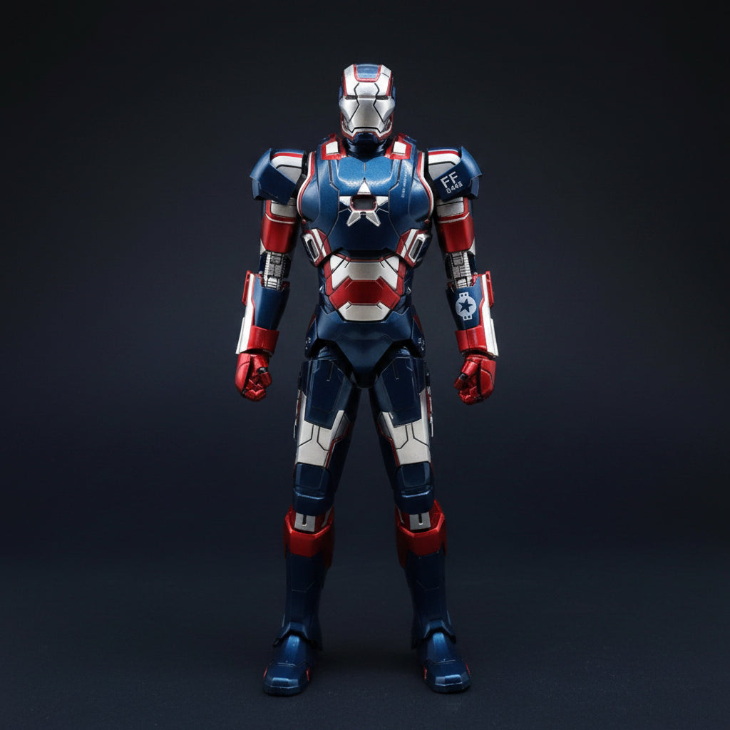 ZD Toys War Machine Iron Patriot Iron Man 3 Action Figure (Limited Edition)