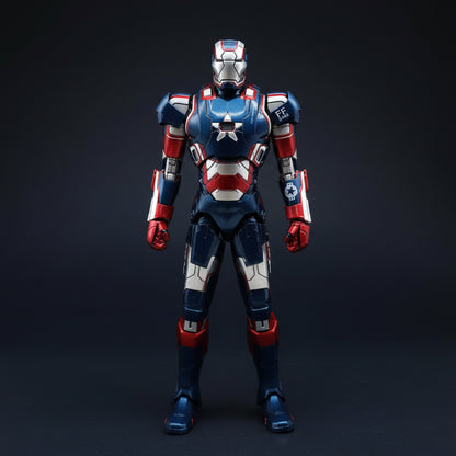 ZD Toys War Machine Iron Patriot Iron Man 3 Action Figure (Limited Edition)