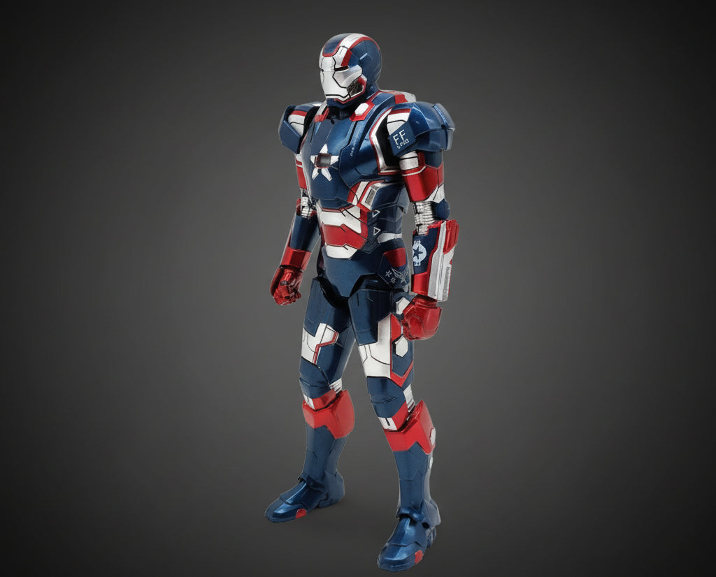 ZD Toys War Machine Iron Patriot Iron Man 3 Action Figure (Limited Edition)