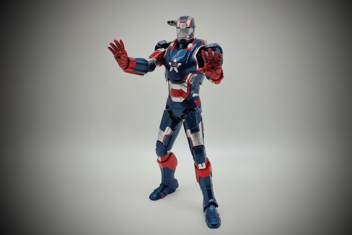 ZD Toys War Machine Iron Patriot Iron Man 3 Action Figure (Limited Edition)