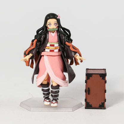 Nezuko Kamado Demon Slayer Anime Action Figure 14cm