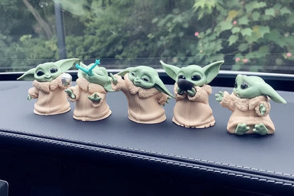 Cute Star Wars Baby Yoda Action Figure Cute Desk Decoration