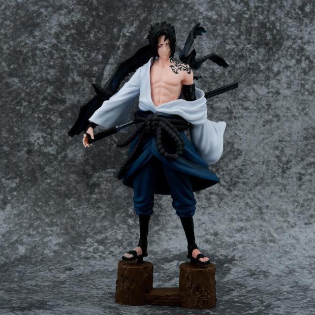 Naruto Series : Anime Sasuke - 27cm Action Figure with Box