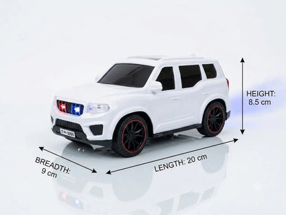 VIP Scorpion Spray RC SUV 1:18 Scale, 7 Function Remote Control with Smoke, Rechargeable Remote Control Car with LED Lights Music, USB Charging, 2.4GHz Controller, Toy Car for Kids