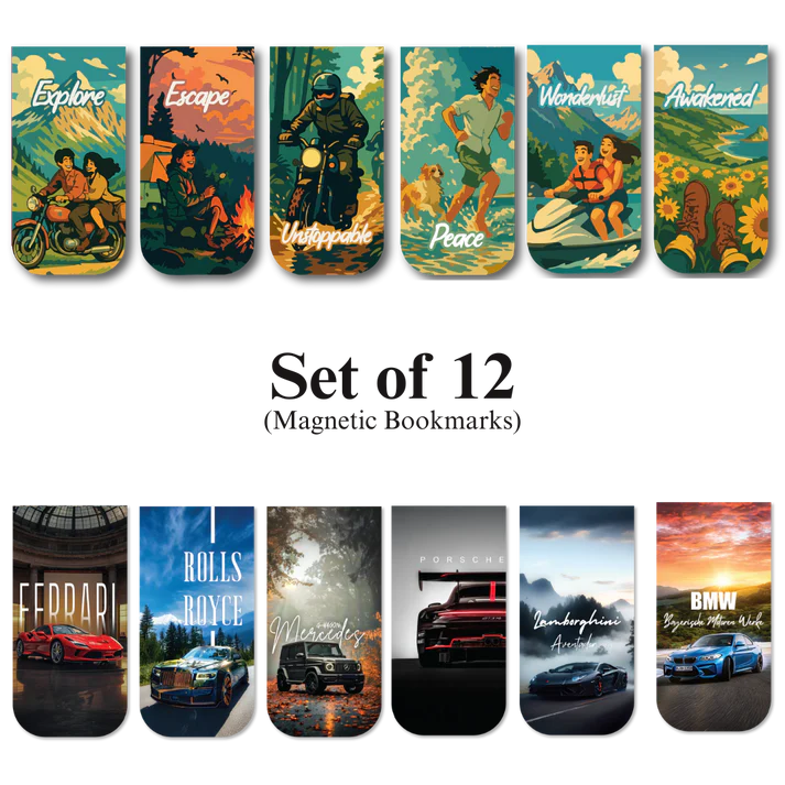Luxury Drive Adventure Pack Bookmarks