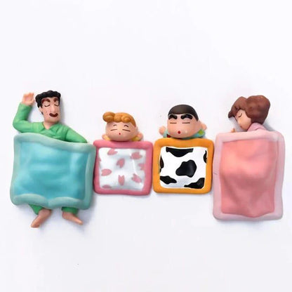 Shinchan Sleeping Family - Action figure