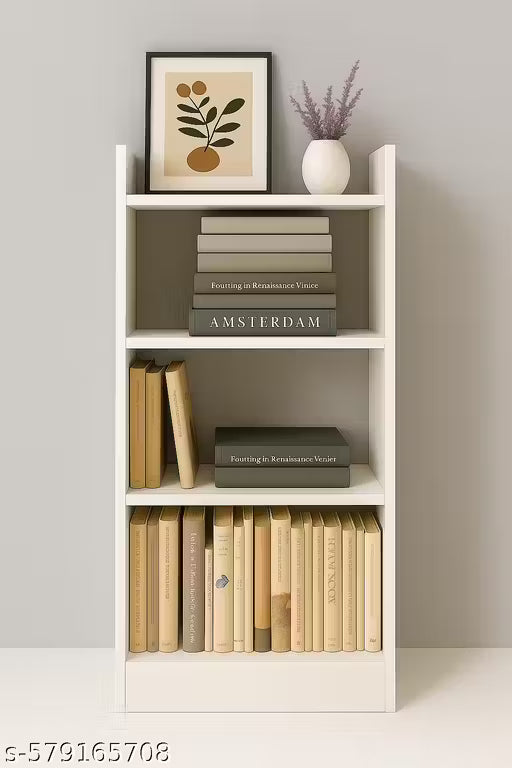 Engineered Wood Open Book Shelf, Multipurpose