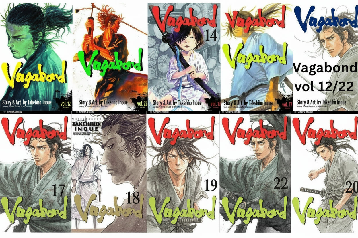Vagabond Combo Set (Volume 12 To 22) By Takehiko Inoue (Paperback)