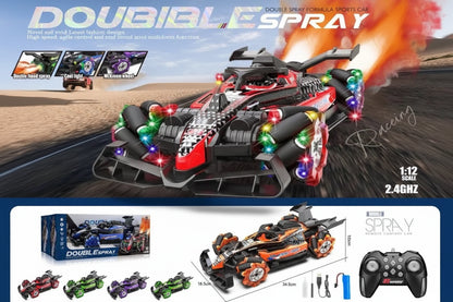 Rc Formula 1 Dual Spray Smoke Sports Car