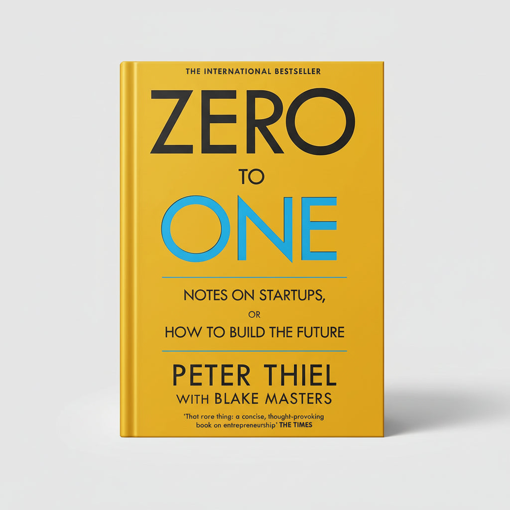 (HARDCOVER) ZERO TO ONE by PETER THIEL