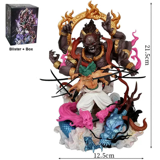 One Piece : Zoro Asura Nine Swords - 21.5cm Action Figure(Blister+Box )