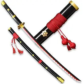 One Piece : Zoro Black Enma Wooden Katana 104cm