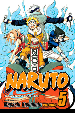 NARUTO VOL 5 by MASASHI KISHIMOTO