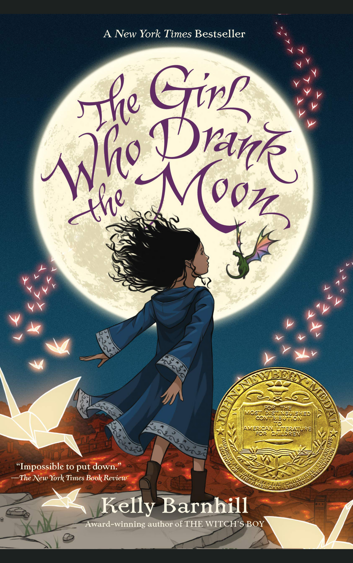 THE GIRL WHO DRANK THE MOON by KELLY BARNHILL