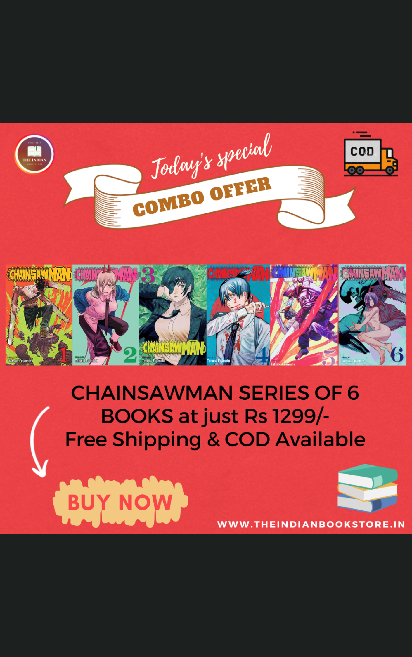 CHAINSAWMAN COMBO: 6 BOOKS