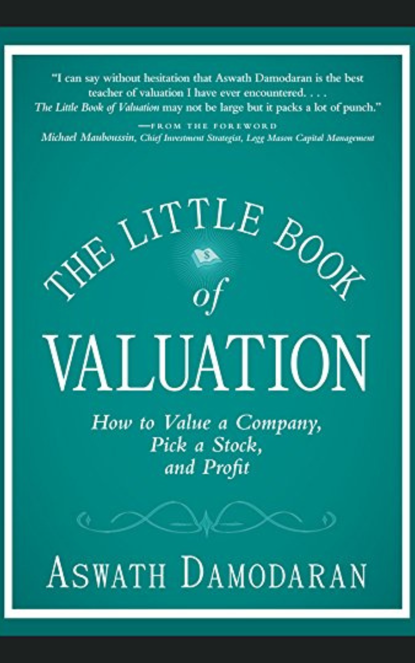 THE LITTLE BOOK OF VALUATION BY ASWATH DAMODARAN