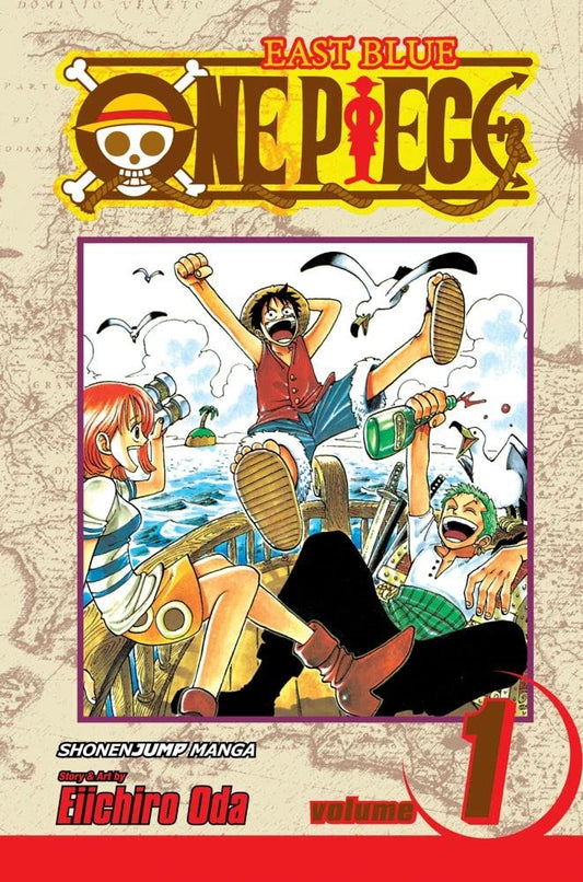 ONE PIECE MANGA VOL 1 by EIICHIRO ODA