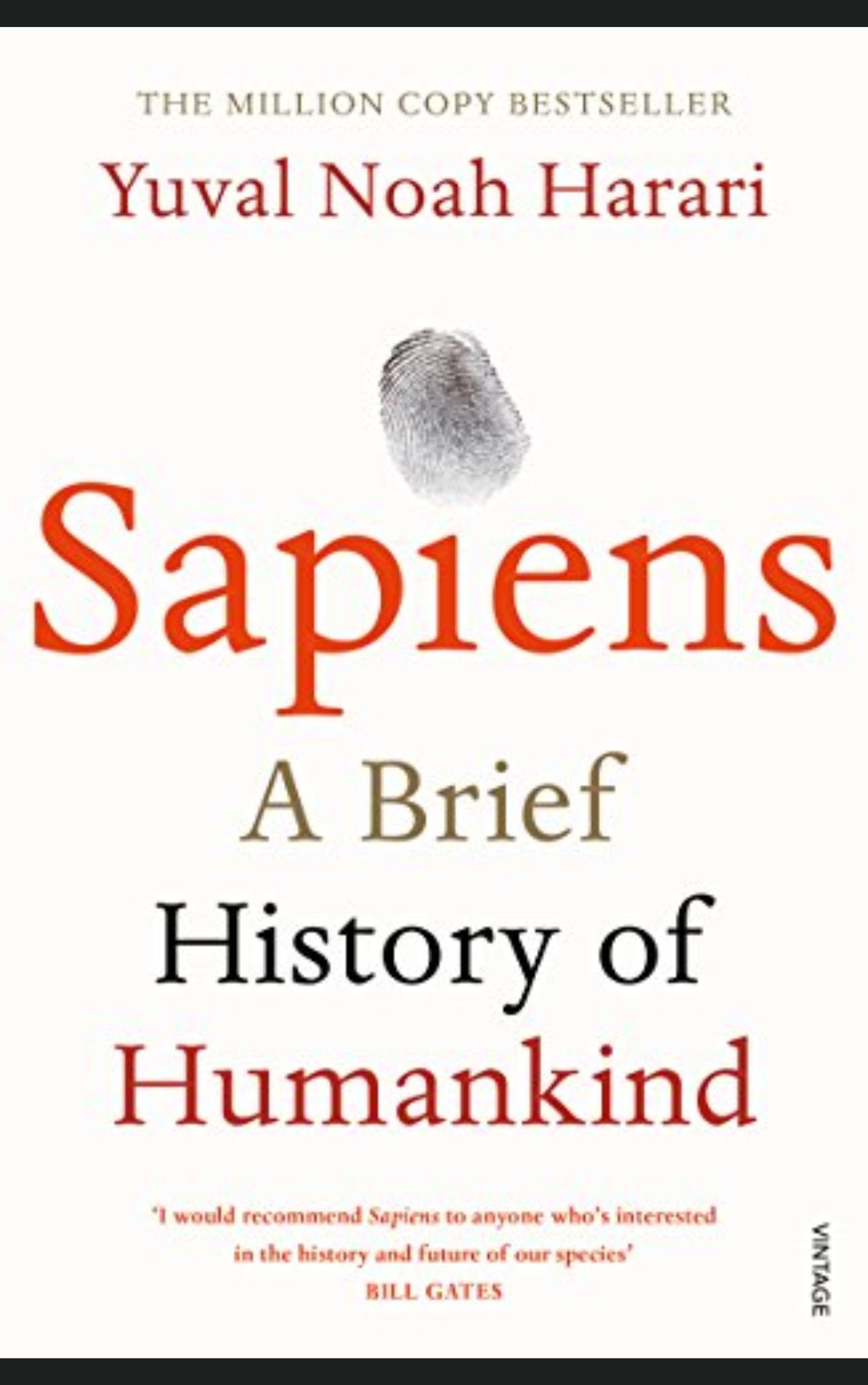 SAPIENS: A BRIEF HISTORY OF HUMANKIND by YUVAL NOAH HARARI