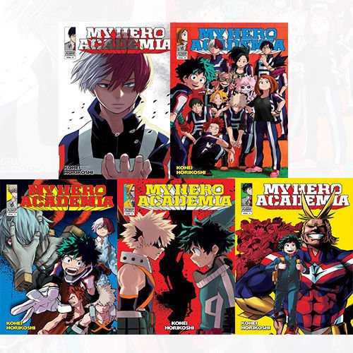 MY HERO ACADEMIA by KOHEI HORIKOSHI VOL 1-4